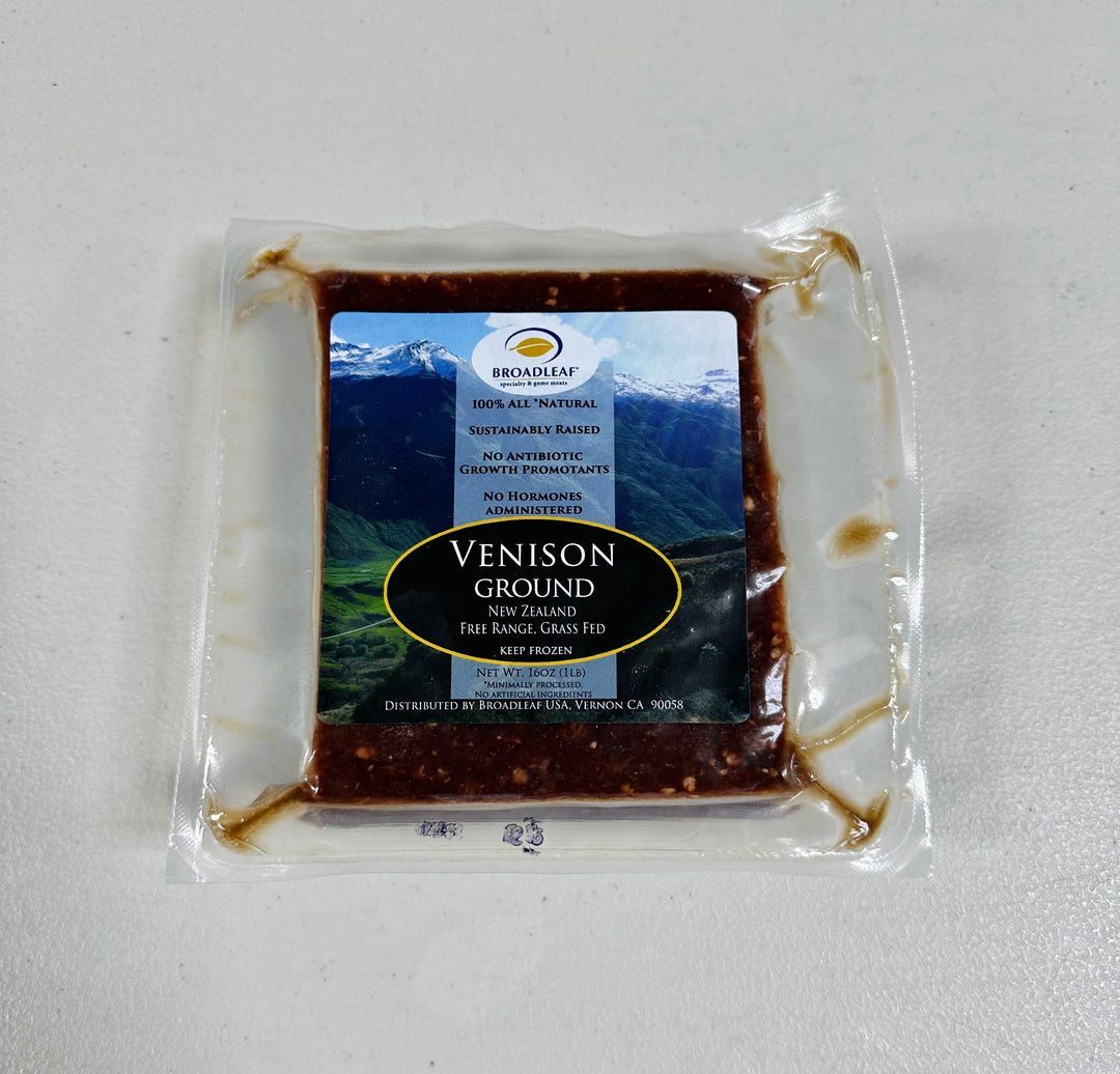 Grass-Fed NZ Ground Venison (1lb)