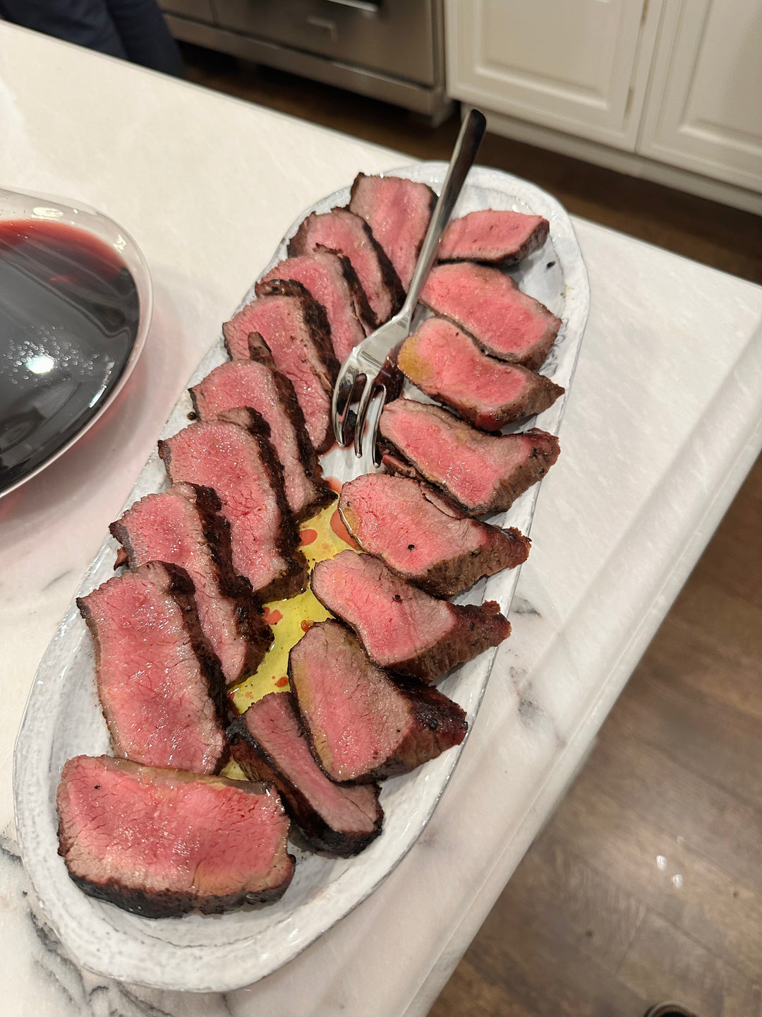 Marrunga Marble Australian Lamb NY Striploin, 16oz - Richly marbled and flavorful.