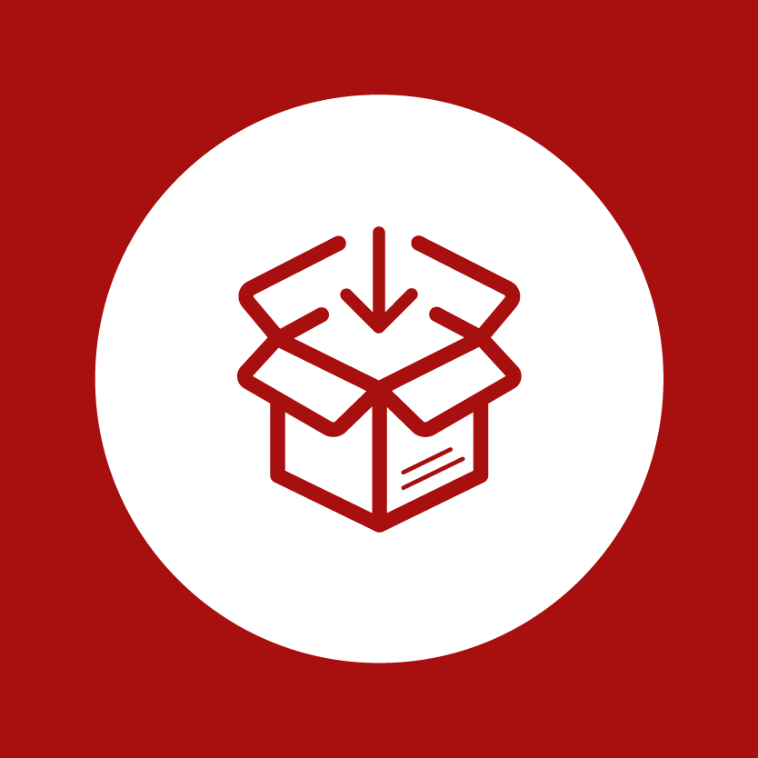 Box to represent the Second City Prime shipping process.