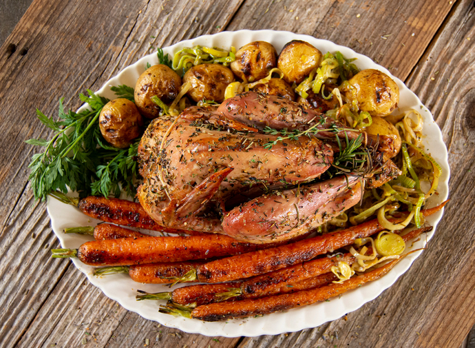 How to Make a Beautiful Pheasant Dinner for Two in the Big Green Egg