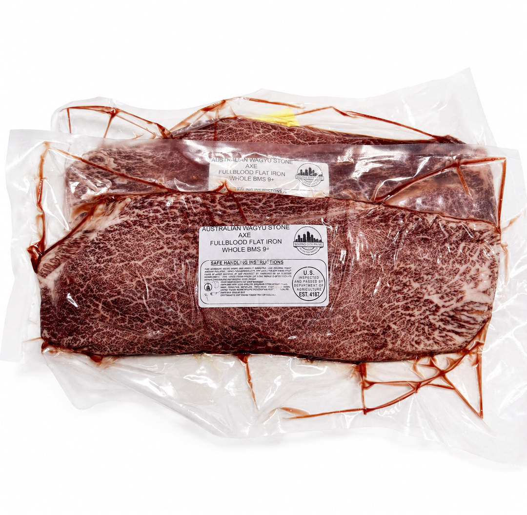 Australian Wagyu Whole Flat Iron (Marble Score: 9+)