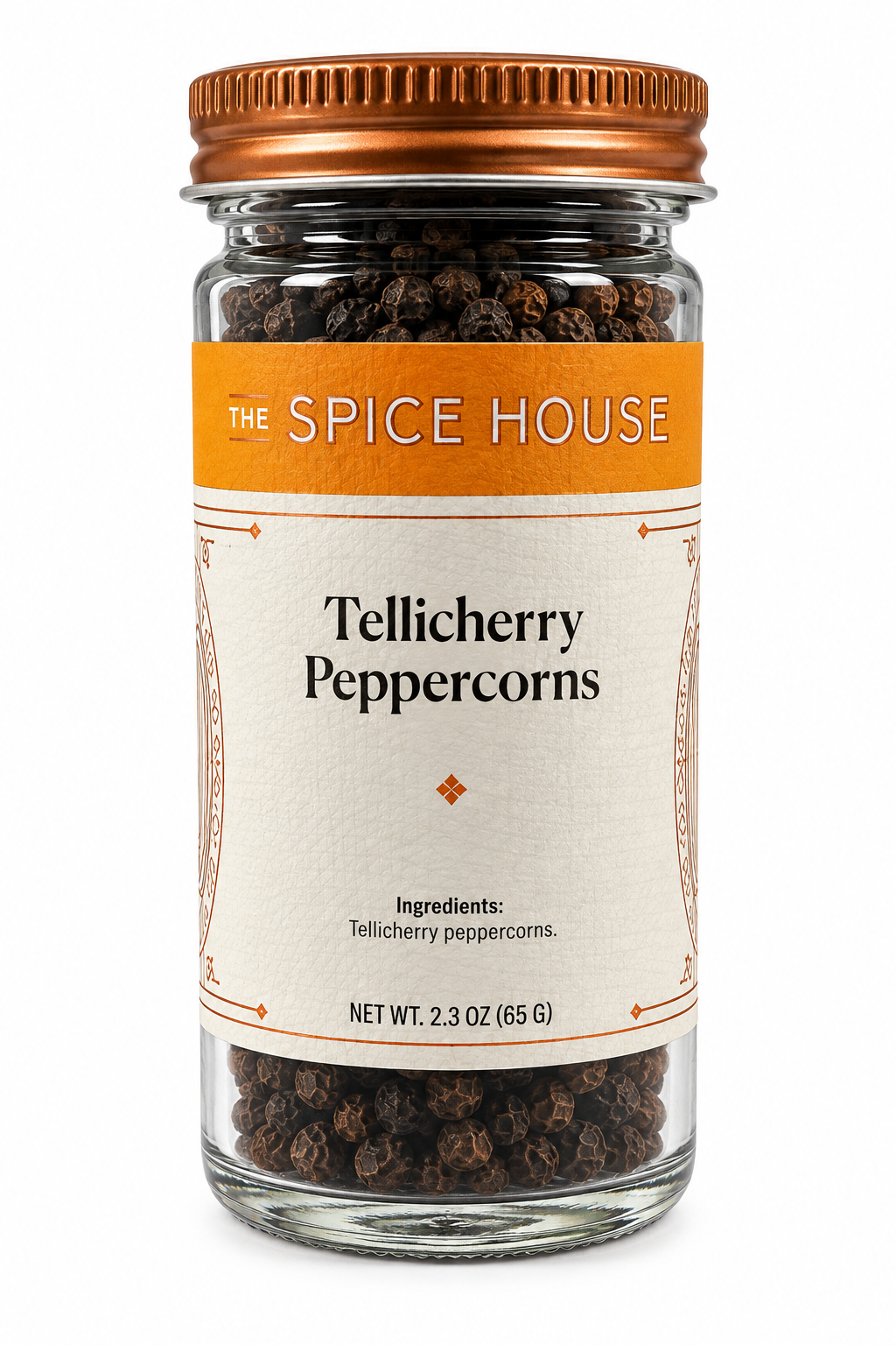Tellicherry Peppercorns (2.3oz)