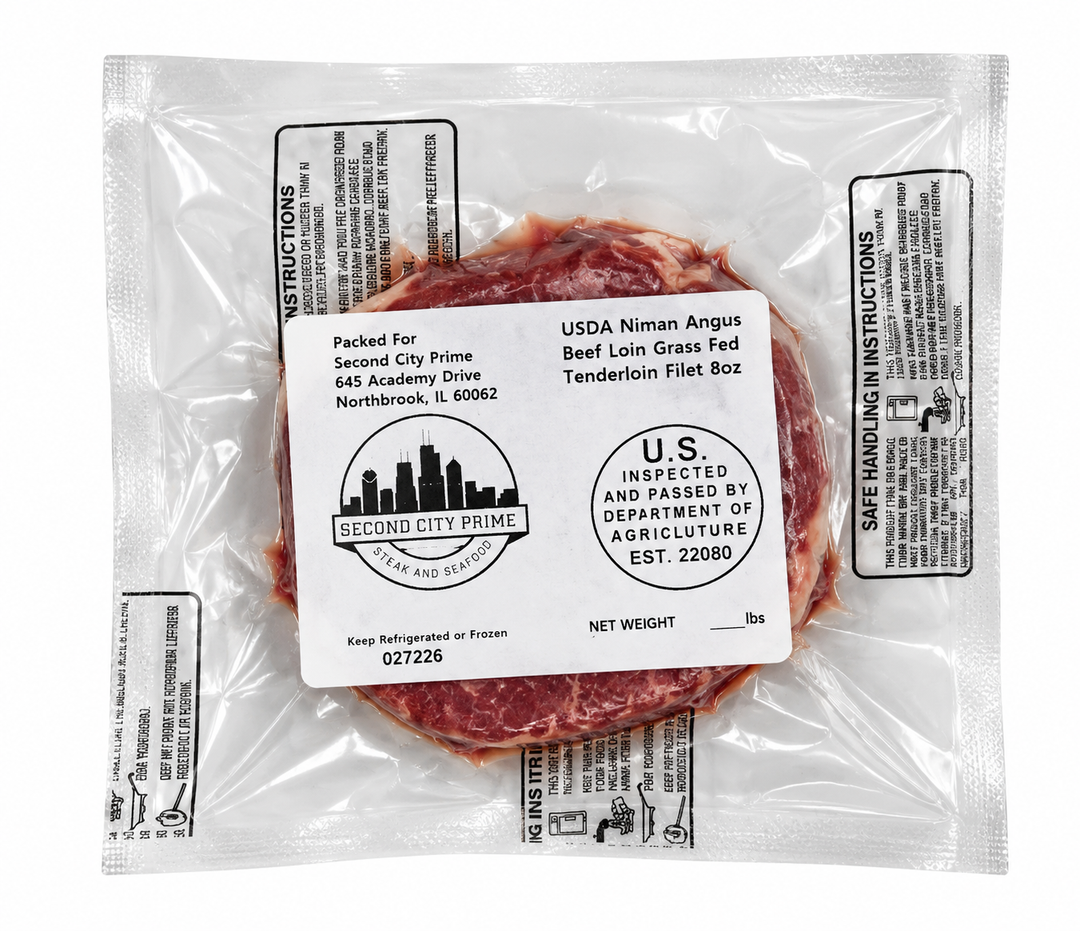 USDA Niman Angus Grass Fed Filet Mignon (8oz)