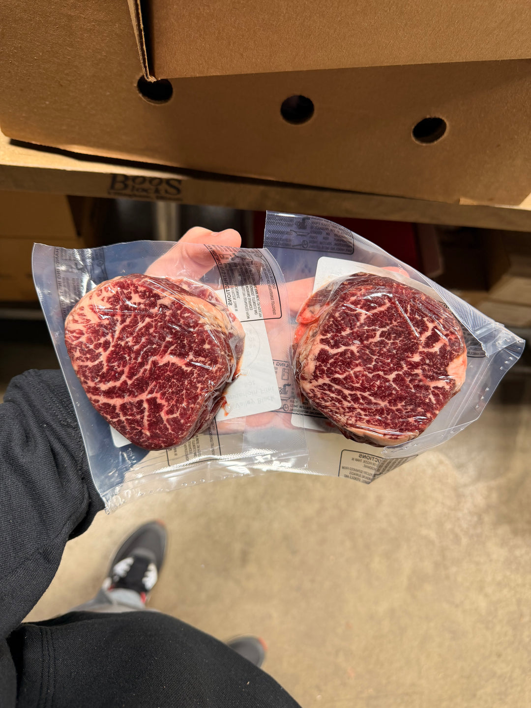 Rangers Valley Black Onyx Filet Mignon MB: 5+ (8oz)