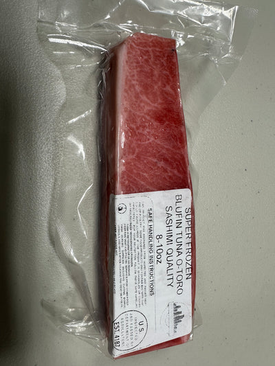 Super Frozen Blue-fin Tuna O-Toro (Sashimi Quality)