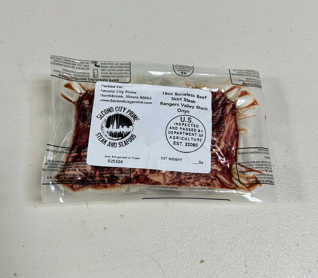 Rangers Valley Black Onyx Skirt Steak MB: 3+ (16oz)