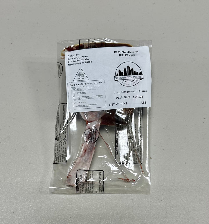Elk Cervena Frenched Bone-in Chop (7-8oz Avg)