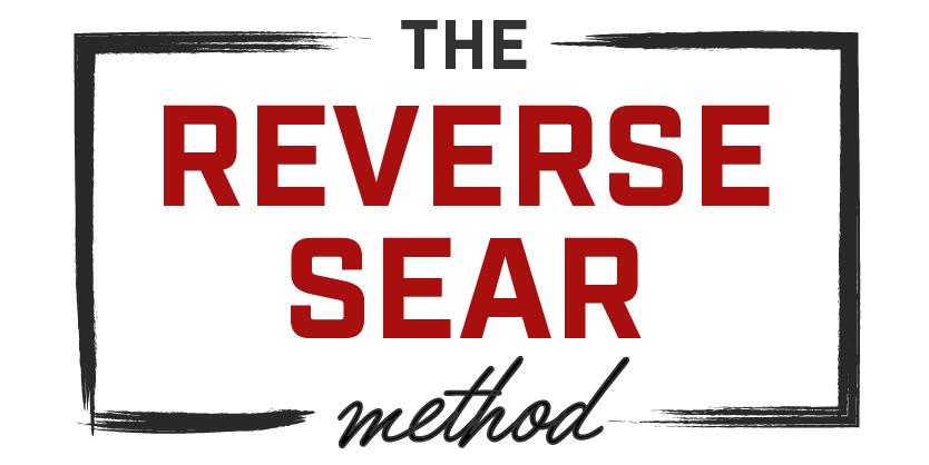 Text reads "The Reverse Sear Method"