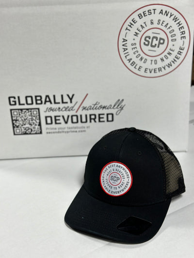 Black SCP Logo Smaller Trucker Hat