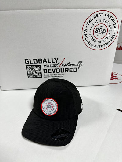 Black Mesh SCP Golf Hat