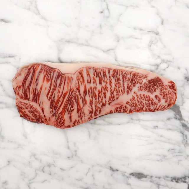 Stone Axe Australian Wagyu New York Strip 1.5in Thick (Marble Score: 9+)