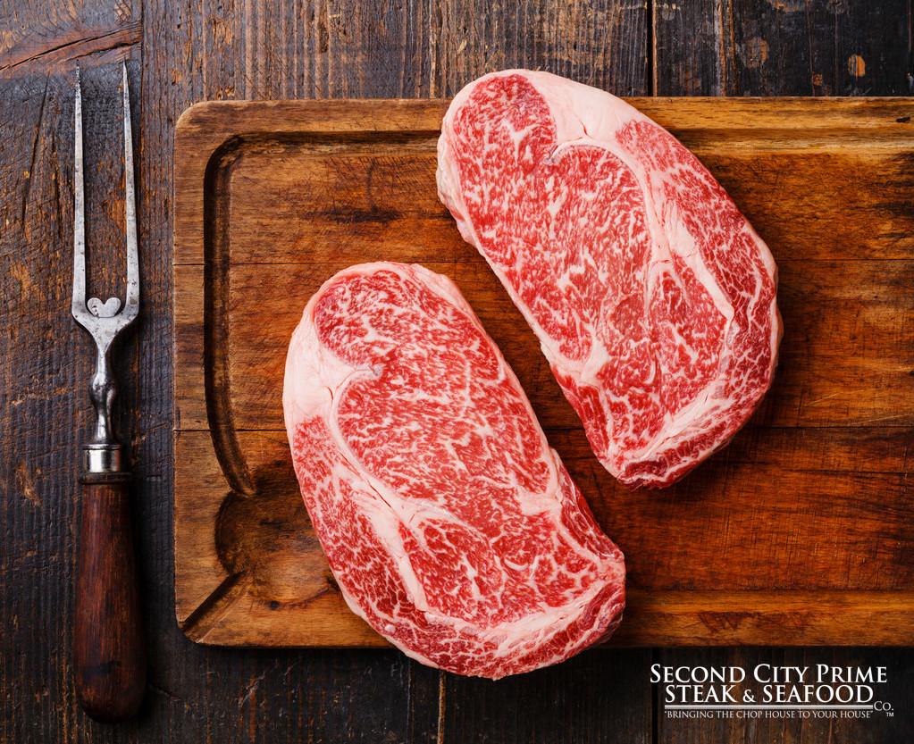 16oz Wagyu Boneless Ribeye - Second City Prime 