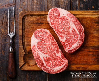 16oz Wagyu Boneless Ribeye - Second City Prime 