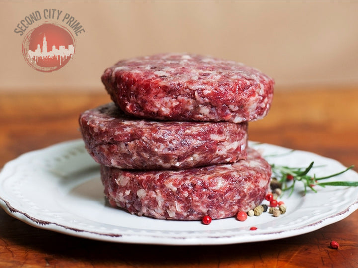 8oz Wagyu Steak Burgers - Second City Prime 