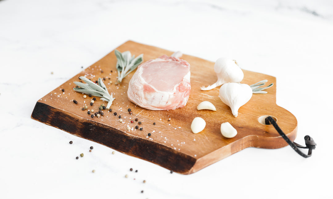 Berkshire Frenched Bone-in Pork Chop (12oz) (The Ditka Chop)