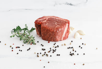 Black-Tie Gift Box: 2 (10 oz.) USDA Prime Filet Mignons & 1 (14 oz.) USDA  Prime Dry-Aged Boneless Strip Steak