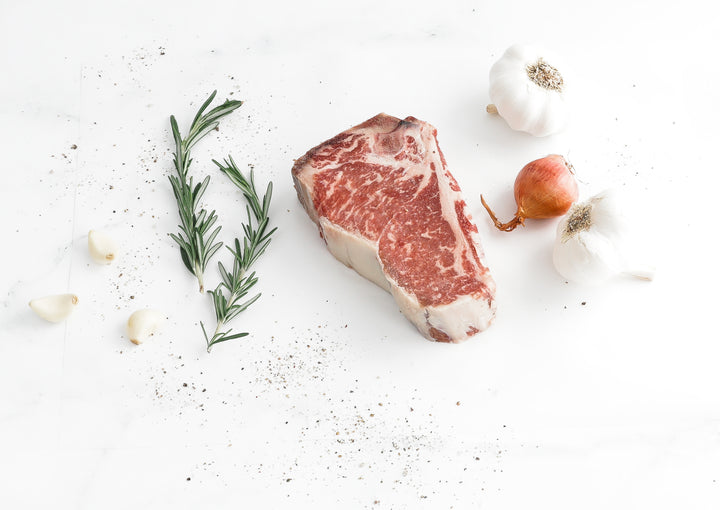 USDA Prime Meyer Ranch Bone-In New York Strip (18oz)