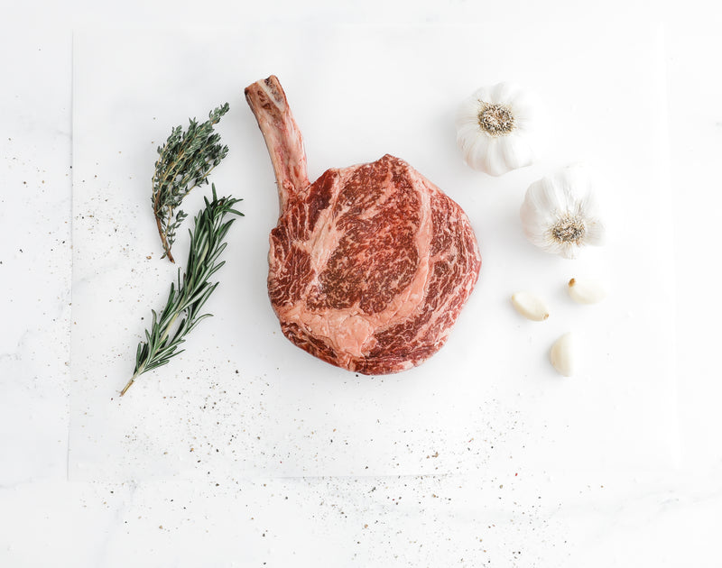 Australian Wagyu Bone-in Ribeye (Marble Score: 7+) (24oz)