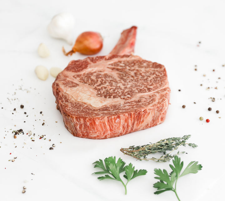 Australian Wagyu Bone-in Ribeye (Marble Score: 9+) (32oz)