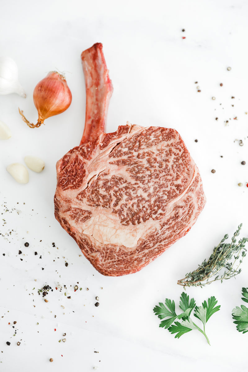Australian Wagyu Bone-in Ribeye (Marble Score: 9+) (32oz)