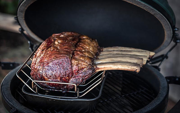 Tomahawk Ribeye Grilling Steaks On Big Green Egg Bbq Big Green Egg